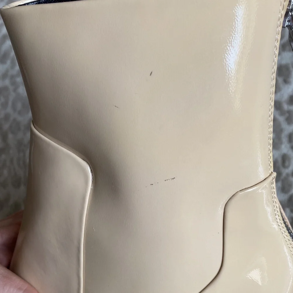 rag & bone tan/cream ankle boots - Picture 12 of 16